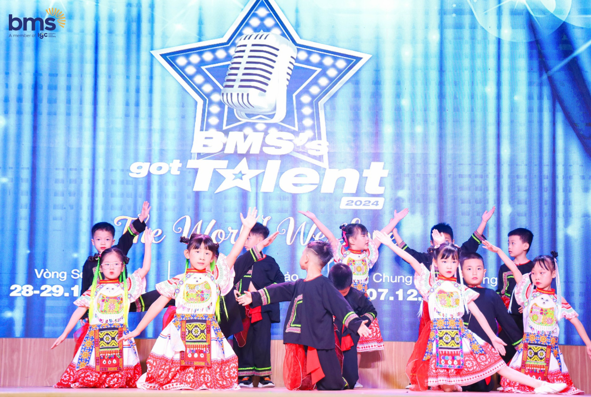 Hòa mình vào không khí sôi động của Vòng Sơ khảo cấp trường cuộc thi BMS’s Got Talent 2024
