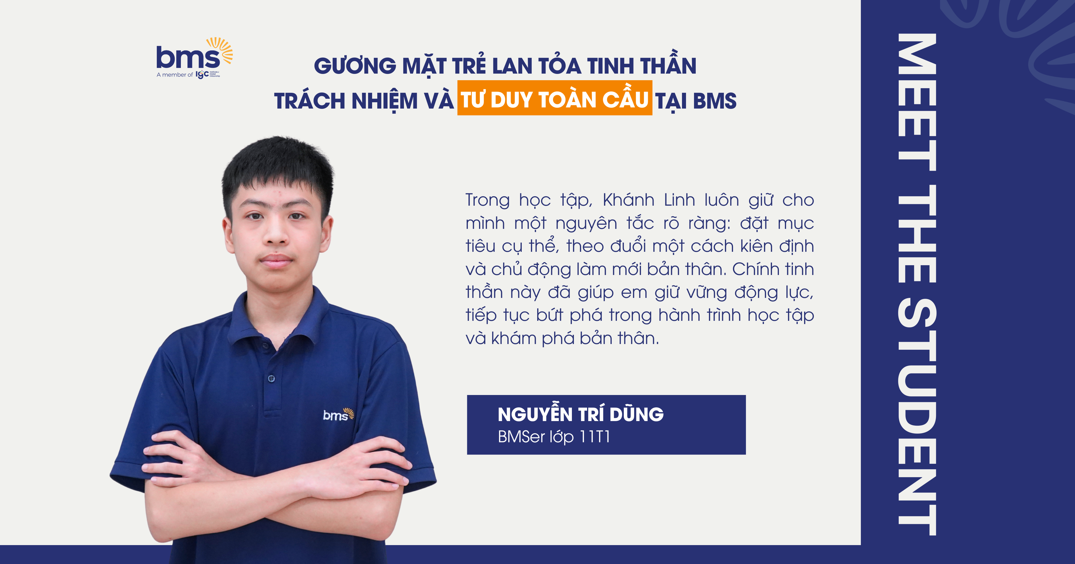 Nguyễn Trí Dũng – Gương mặt trẻ lan tỏa tinh thần trách nhiệm và tư duy toàn cầu tại BMS