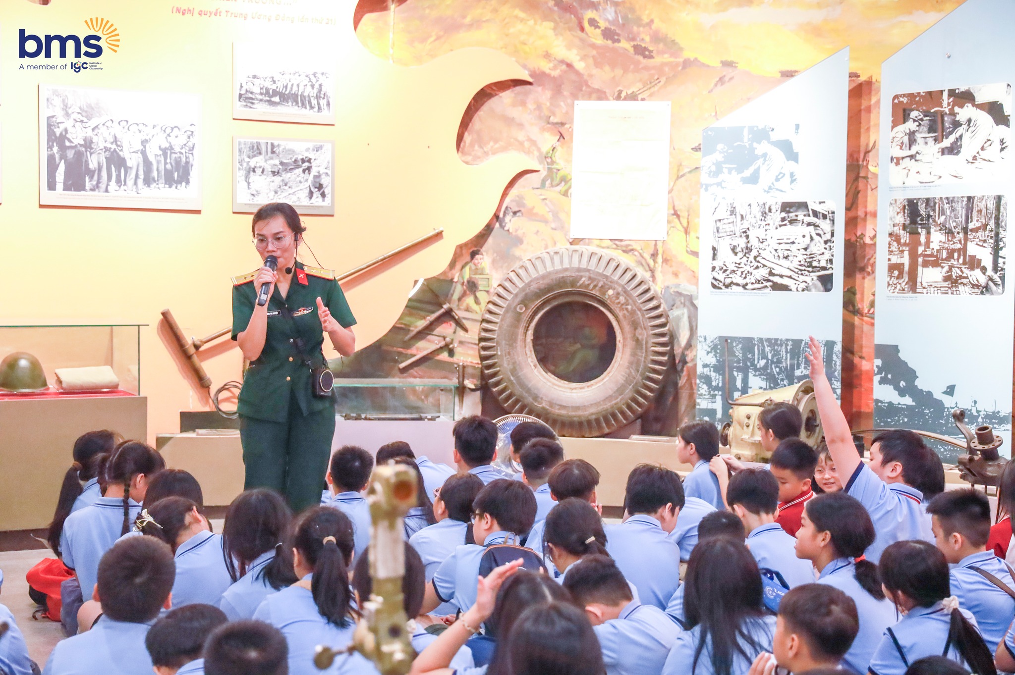 BMSers Khối 5 cùng hành trình "trở về" con đường Trường Sơn huyền thoại