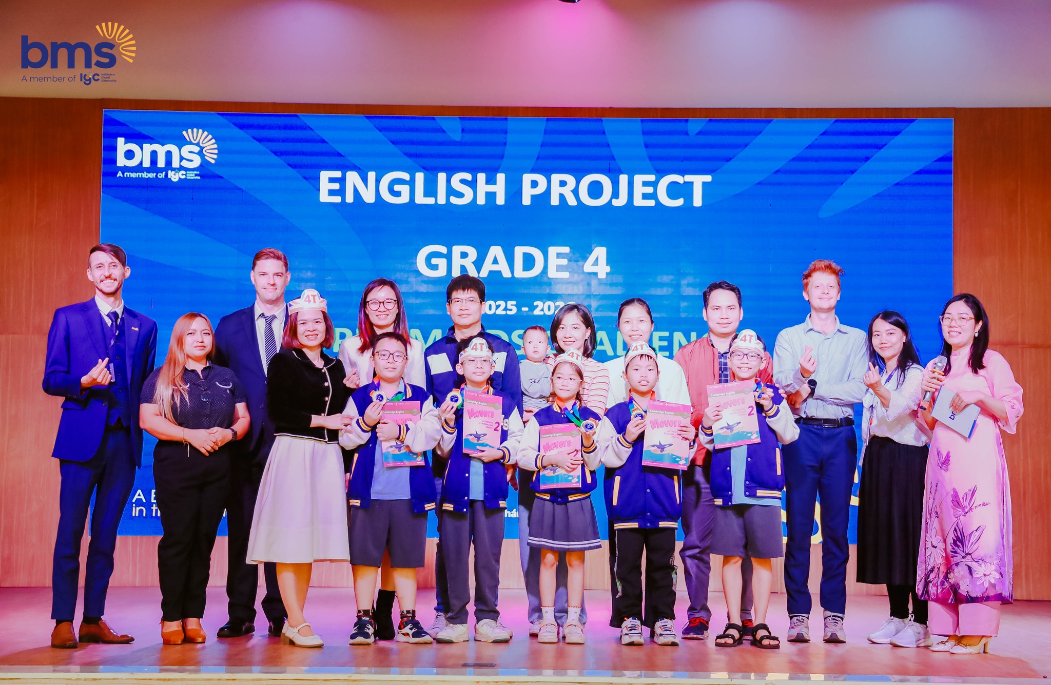 Bứt phá mọi thử thách cùng dự án học tập tiếng Anh khối 4 - Super Minds Challenge